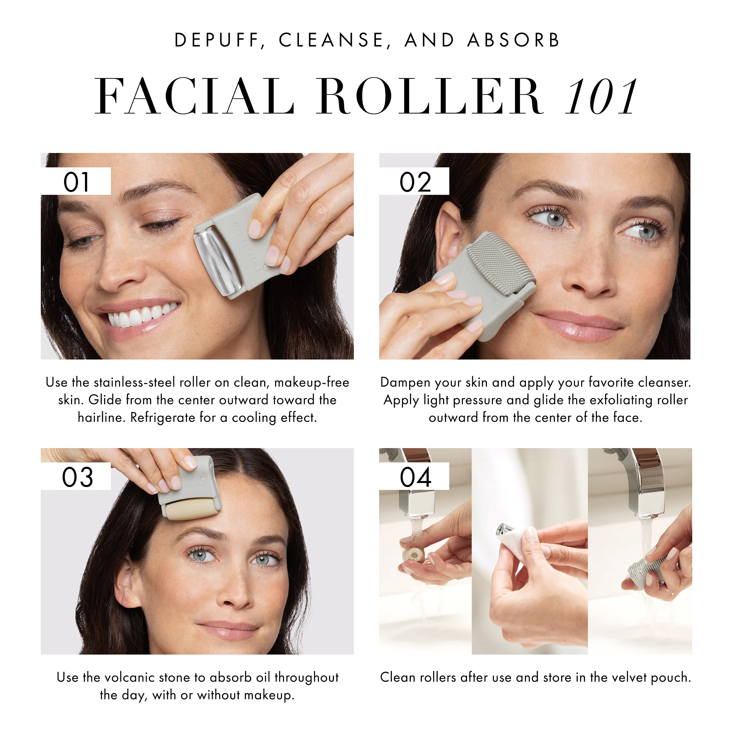 3-in-1 Facial Roller Set - Image 7