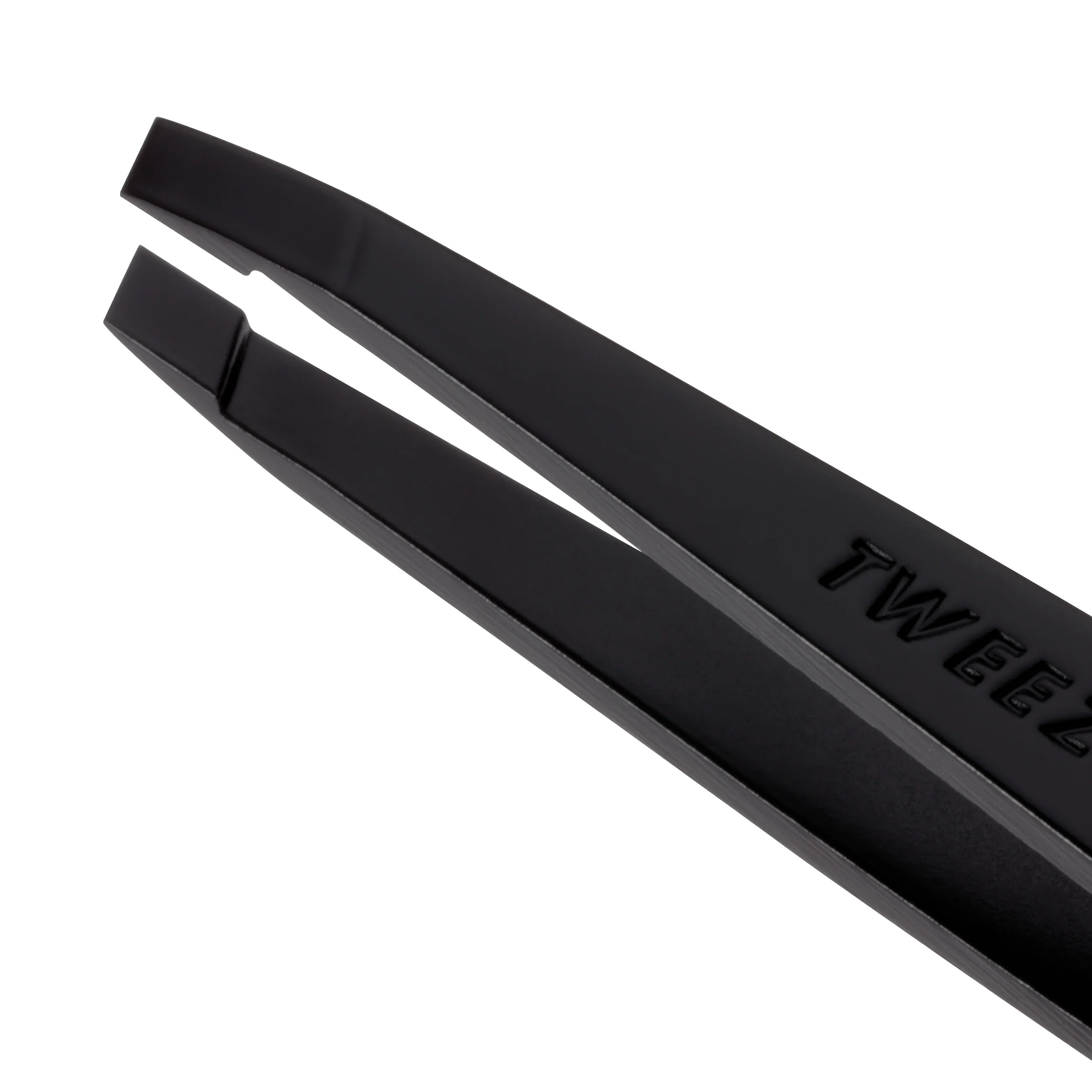 Black Matte Slant Tweezer - Image 3