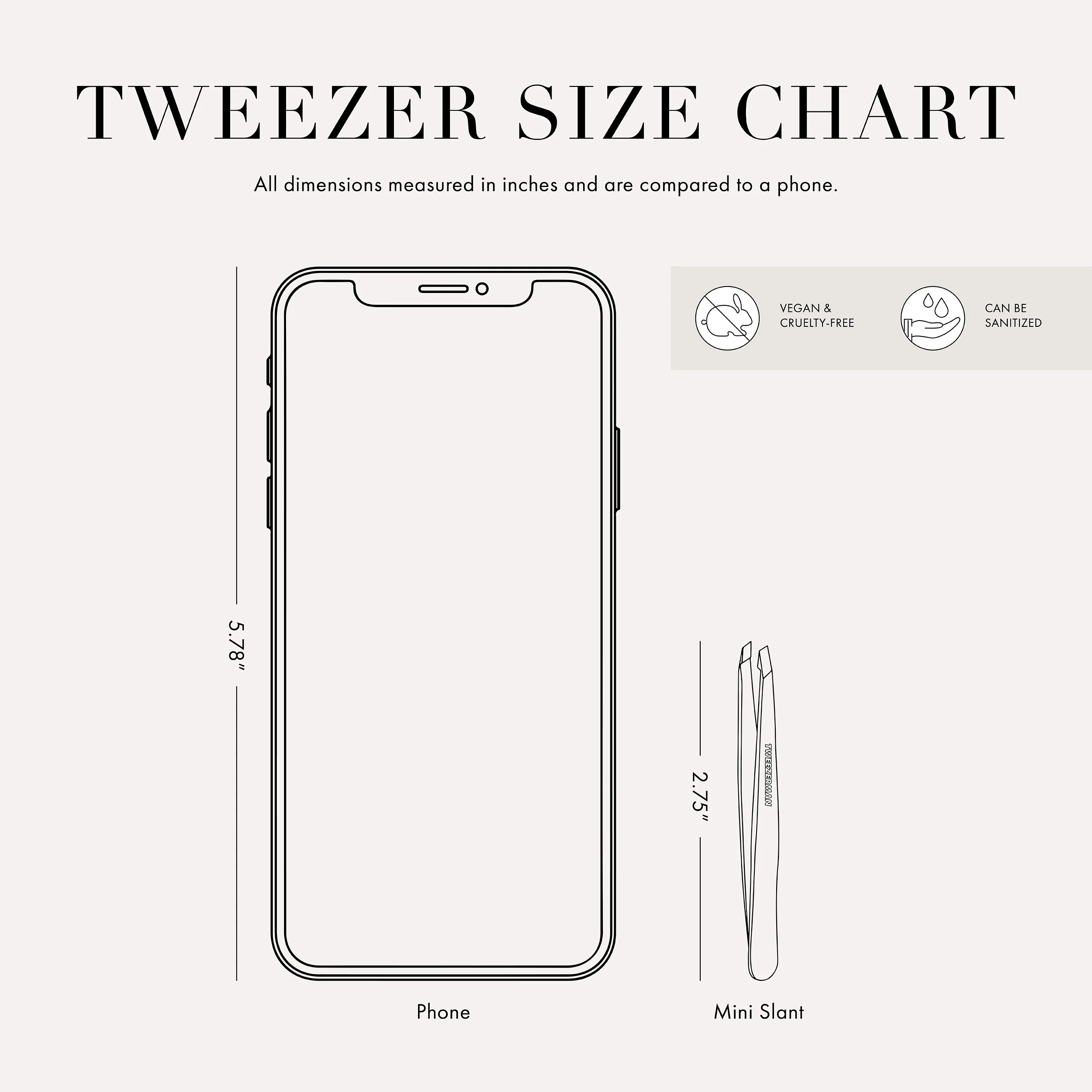 Neon Pink Mini Slant Tweezer - Image 4