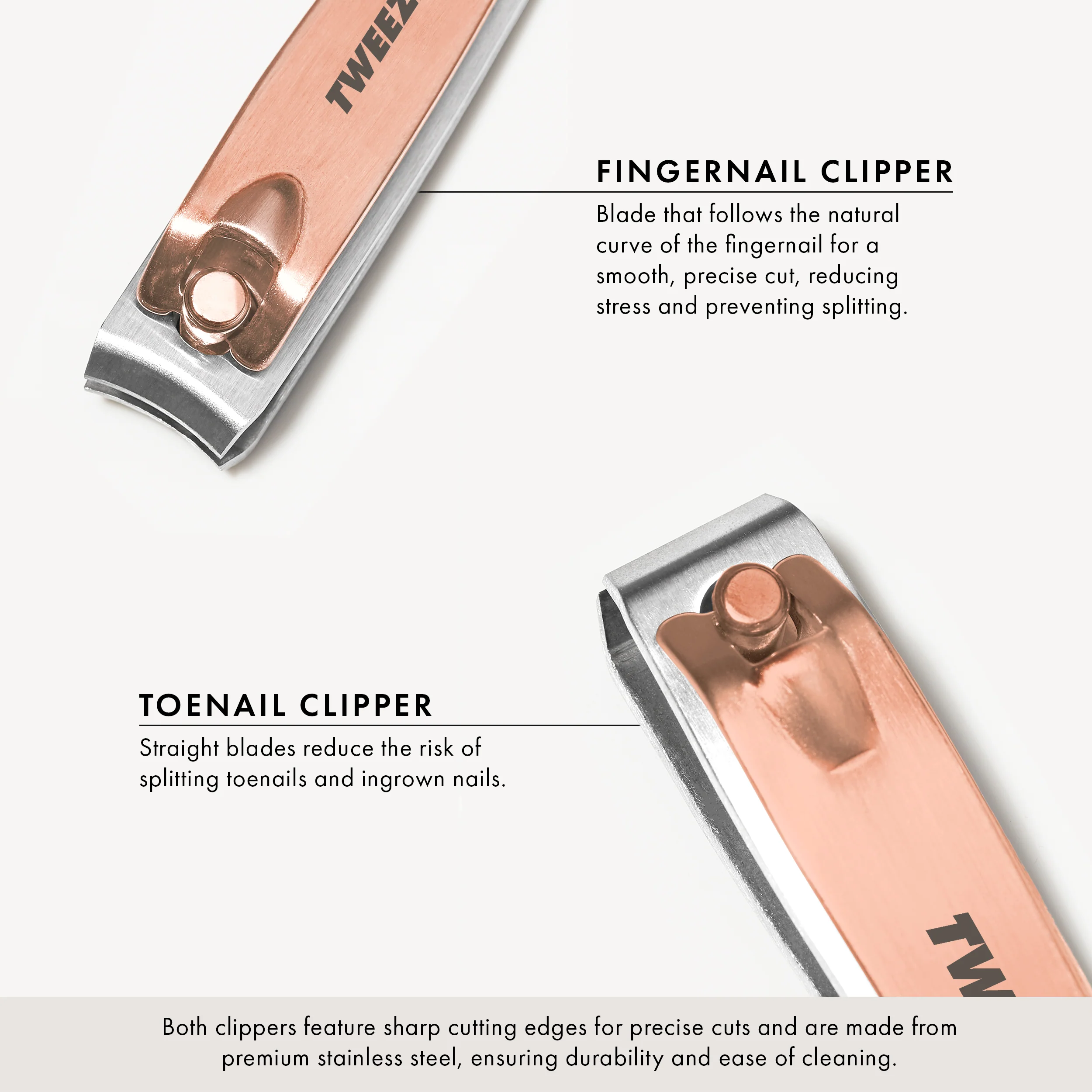 Rose Gold Combo Clipper Set - Image 7