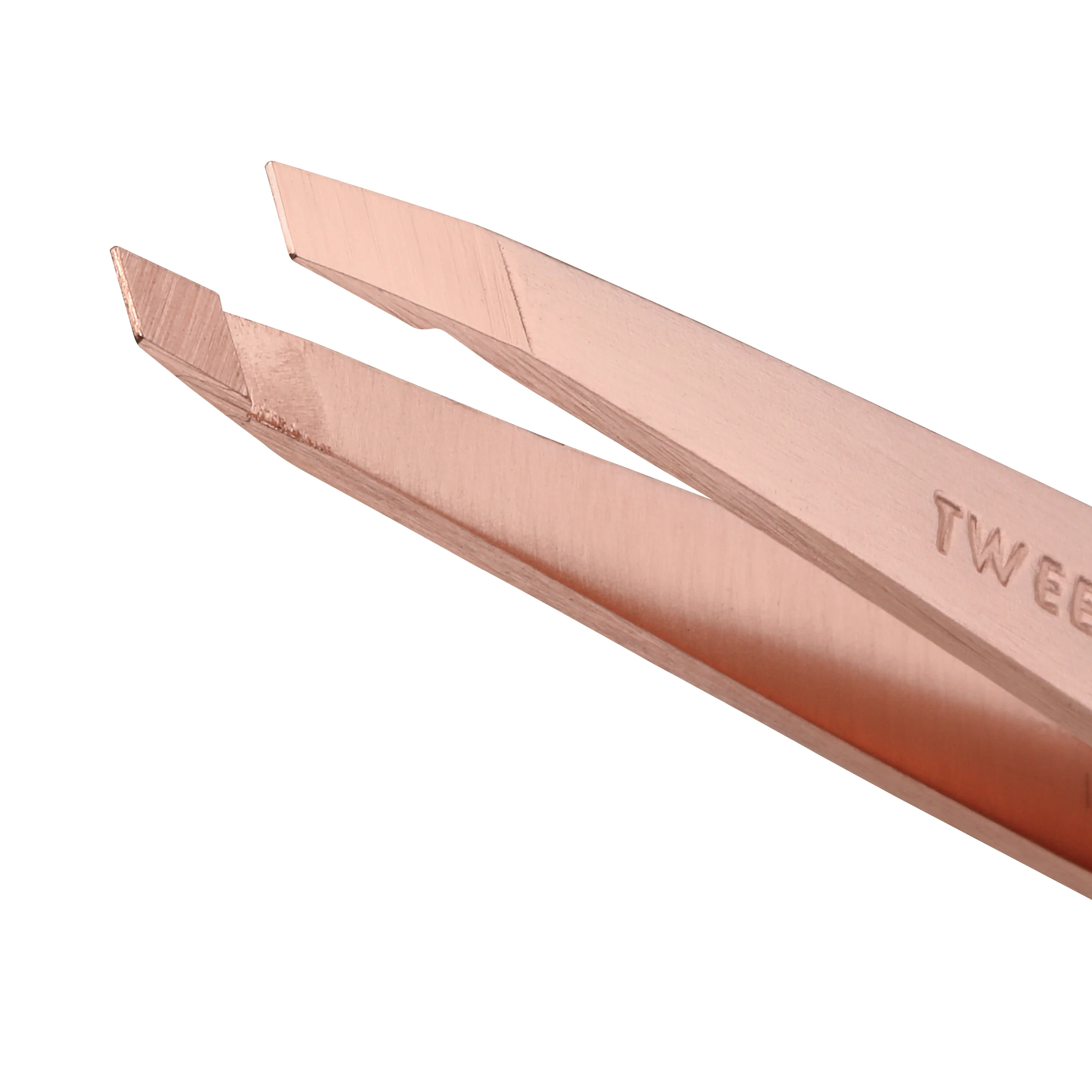 Rose Gold Slant Tweezer - Image 3