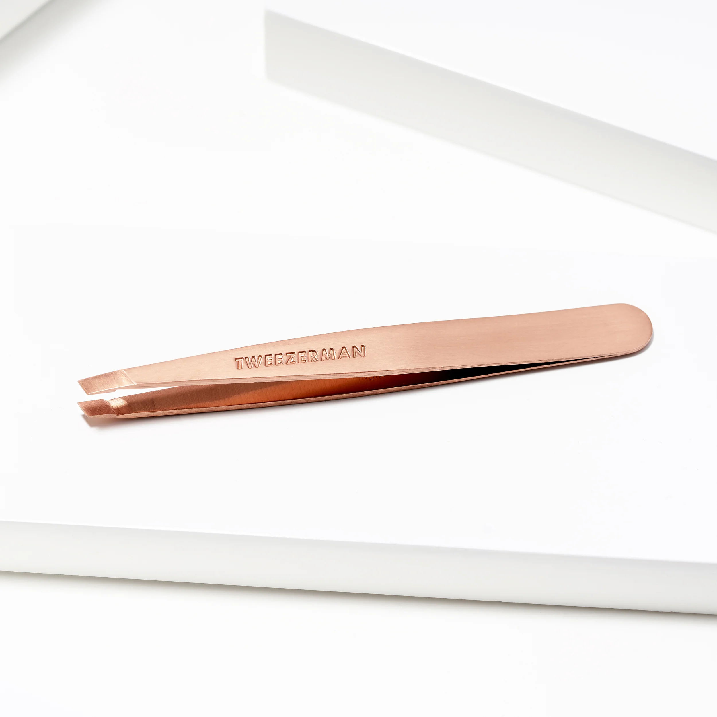 Rose Gold Slant Tweezer - Image 5