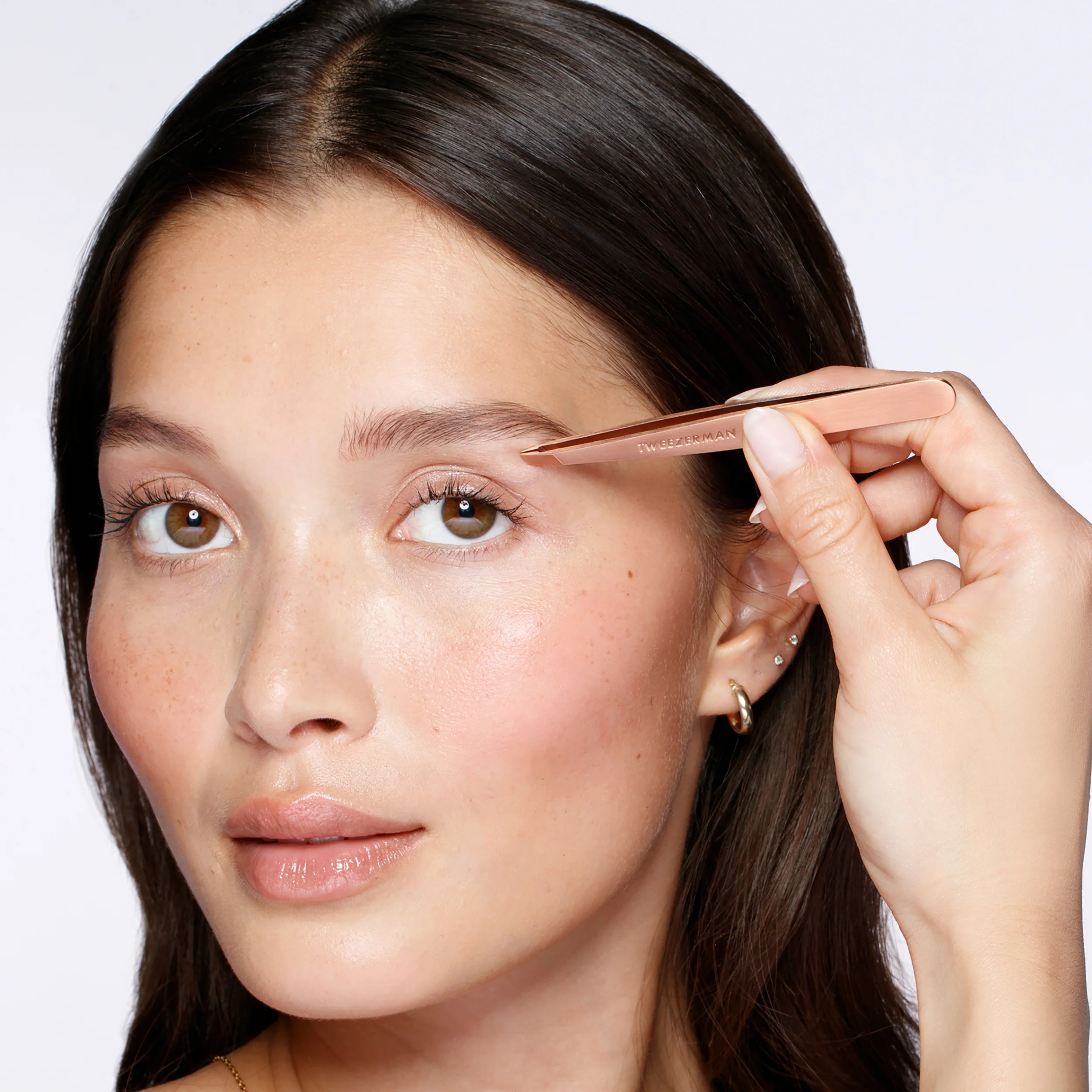 Rose Gold Slant Tweezer - Image 7